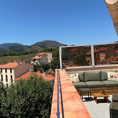 Attique A Banyuls - Vue Mer Et Montagne Exterior photo