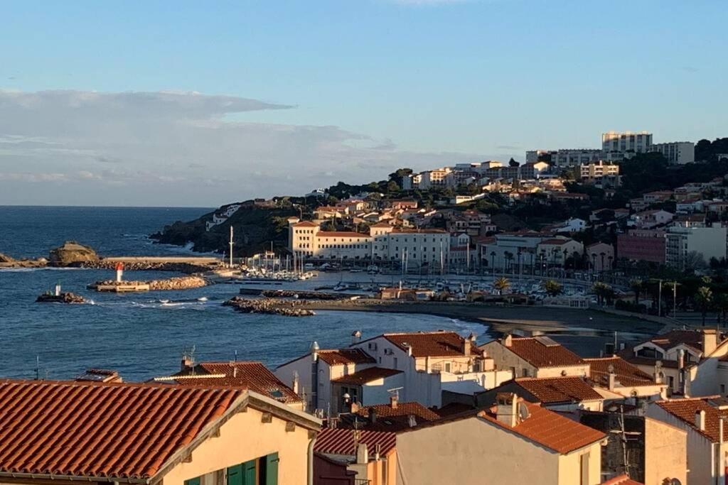 Attique A Banyuls - Vue Mer Et Montagne Exterior photo