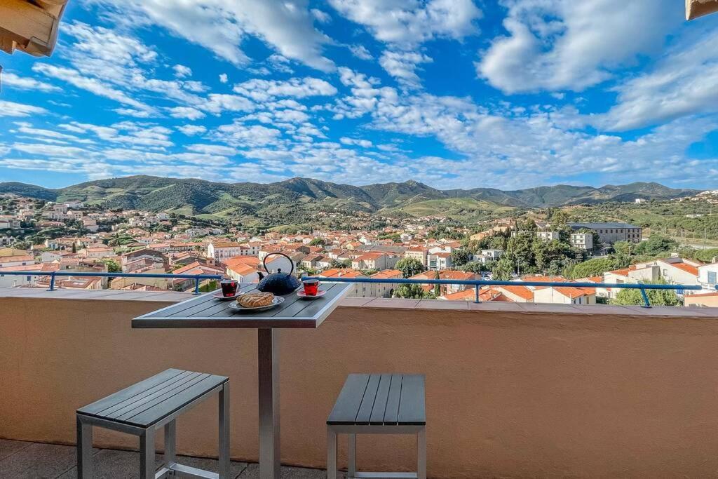 Attique A Banyuls - Vue Mer Et Montagne Exterior photo
